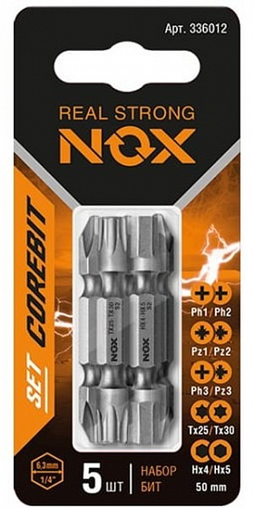 Набор бит PH-PZ-HEX Nox Set5