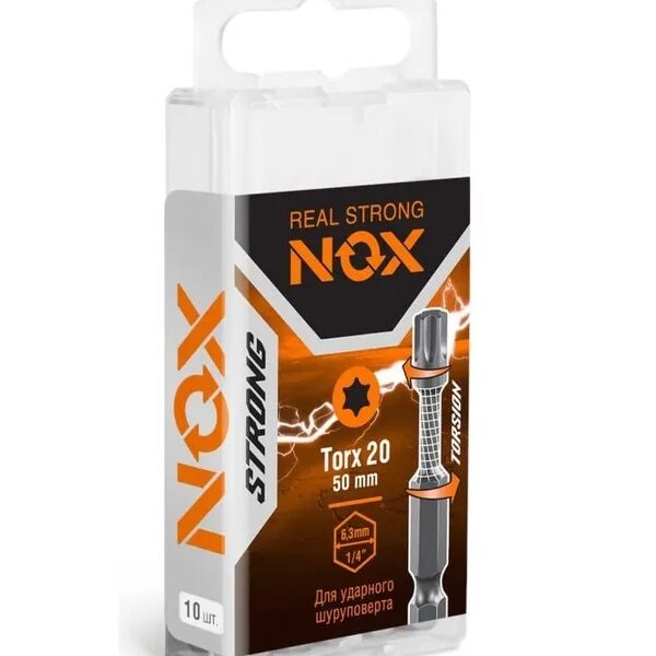 Бита Torx Nox Strong 20х50мм звездочка, торсионная